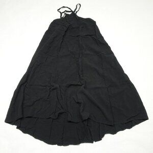 Express Size XS Black Strappy Back Unlined Halter Dress
